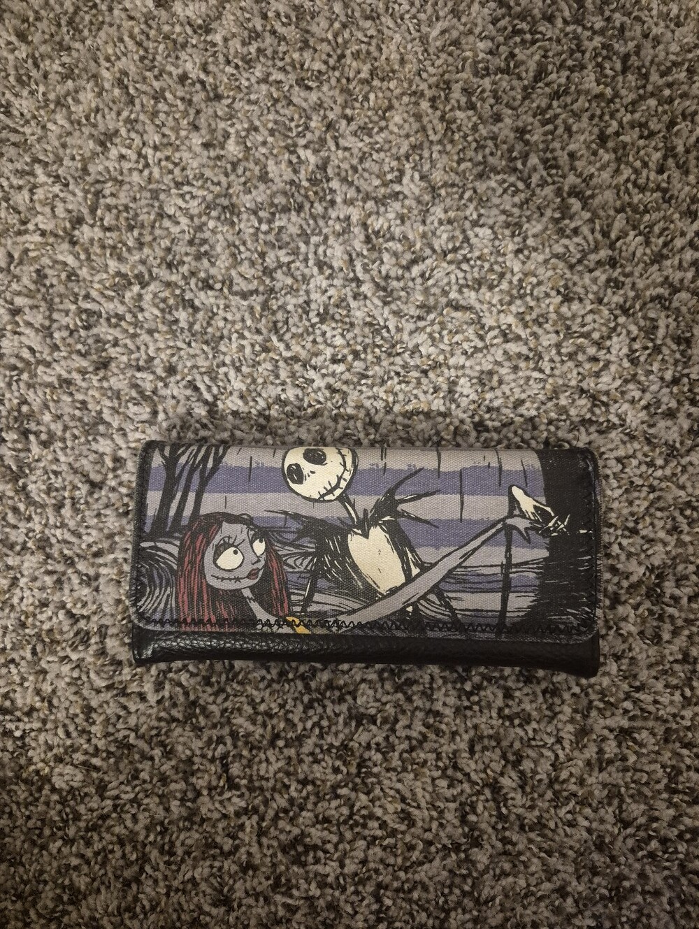 Loungegly The Nightmare Before Christmas Jack Skellington Sally Wallet